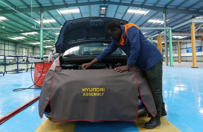 Hyundai Motor : South Korea's Hyundai opens assembly plant in Ethiopia ...