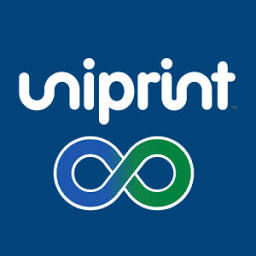 Logo UniPrint.net. Corp. (Canada)